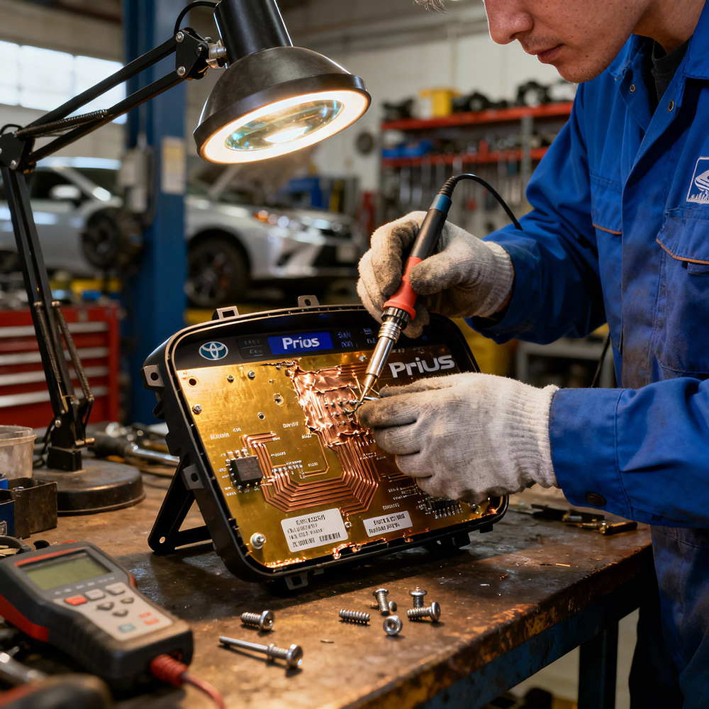 Prius Combo Meter Repair3